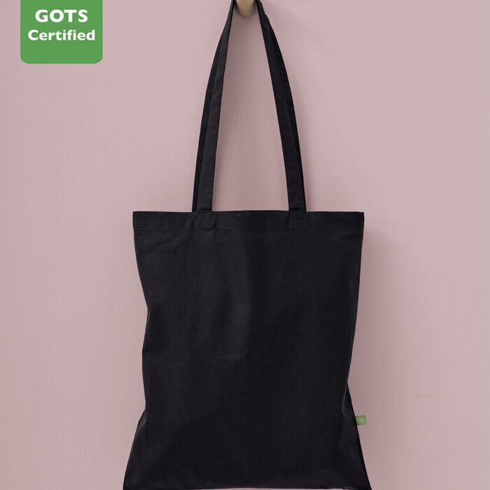 Organic cotton shopper long handle Thumbnail