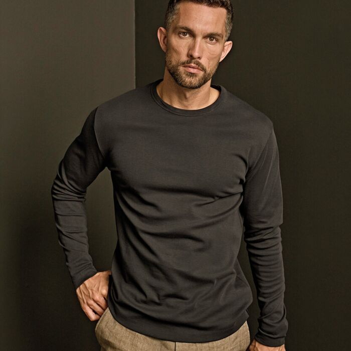 Long sleeve interlock tee (530) Thumbnail