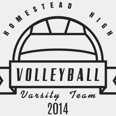 Volleyball Template DNT001 BW Volleyball Template DNT001 BW Thumbnail