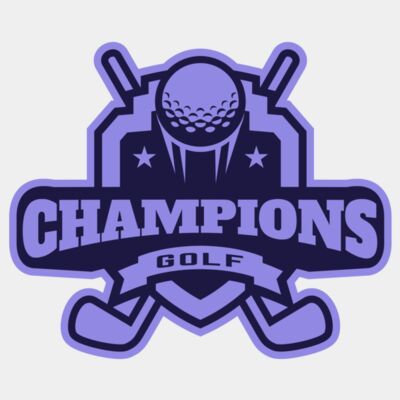 Champions Golf logo template Thumbnail