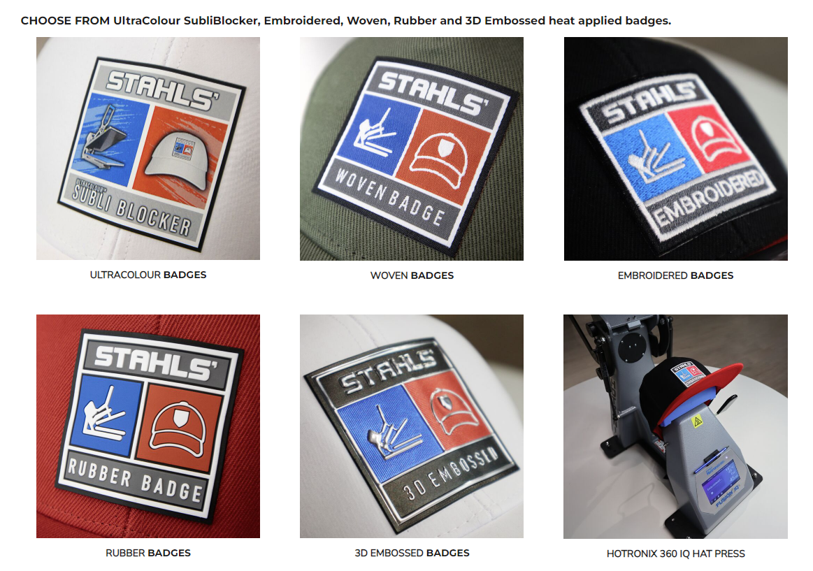 Target Transfers Badges and Emblems
