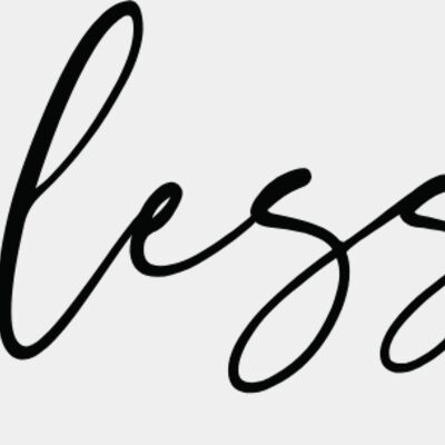 Blessed T-Shirt Heat Transfer Print Thumbnail