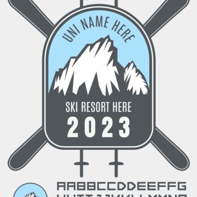 Ski Trip Template A3 Thumbnail