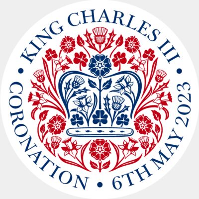 King Charles III Coronation 2023 Red-Blue Thumbnail