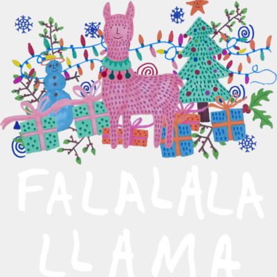 falalala llama-white Thumbnail