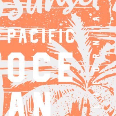 Sunset Pacific Texture Thumbnail