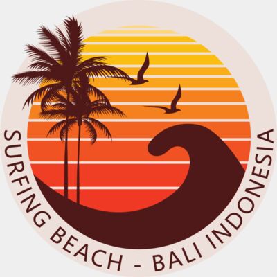 surfing beach Thumbnail