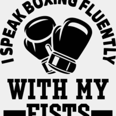 I Speak Boxing Fluently SVG Thumbnail