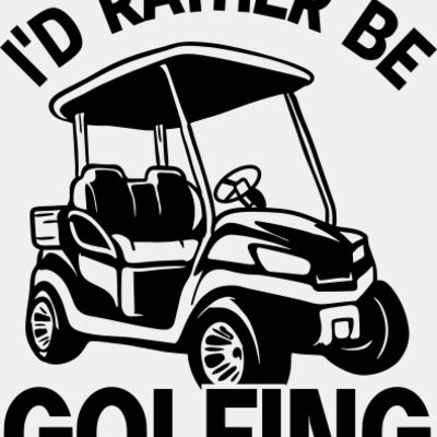 I d Rather Be Golfing V1 SVG Thumbnail