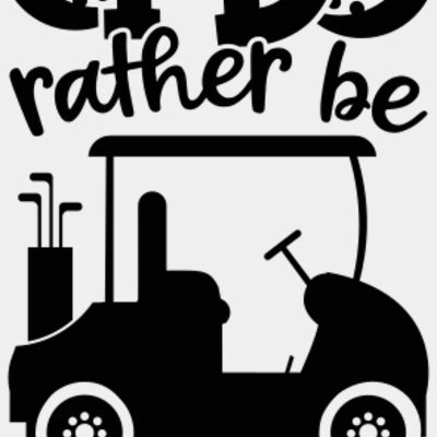 I d Rather Be Golfing V2 SVG Thumbnail