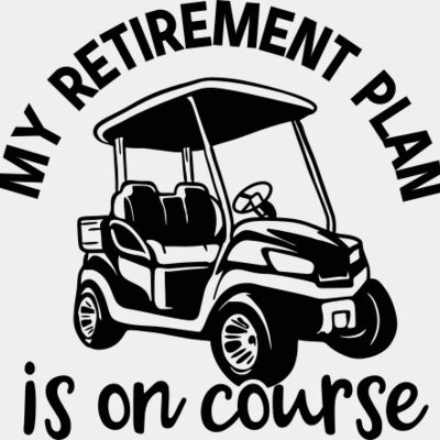 My Retirement Plan Is On Course SVG Thumbnail