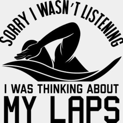 Sorry I Wasnt Listening I Was Thinking About My Laps SVG Thumbnail