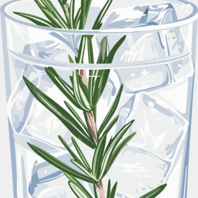 Gin and tonic rosemary Thumbnail