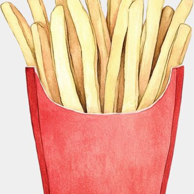 Fast Food Takeaway   fries  2  Thumbnail