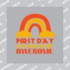 InkTra Plastisol 6x6cm Screen Printed Transfer Thumbnail