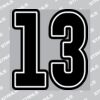 InkTra Plastisol 6x6cm Screen Printed Transfer Thumbnail
