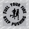 InkTra Plastisol 6x6cm Screen Printed Transfer Thumbnail