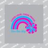 InkTra Plastisol 6x6cm Screen Printed Transfer Thumbnail