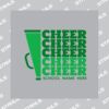 InkTra Plastisol 10x10cm Screen Printed Transfer Thumbnail