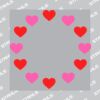 InkTra Plastisol 10x10cm Screen Printed Transfer Thumbnail