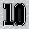 InkTra Plastisol 10x10cm Screen Printed Transfer Thumbnail
