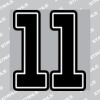 InkTra Plastisol 10x10cm Screen Printed Transfer Thumbnail