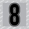 InkTra Plastisol 10x10cm Screen Printed Transfer Thumbnail