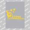 InkTra Plastisol A8 Screen Printed Transfer Thumbnail