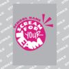 InkTra Plastisol A8 Screen Printed Transfer Thumbnail