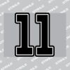 InkTra Plastisol A7 Screen Printed Transfer Thumbnail