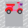 InkTra Plastisol A6 Screen Printed Transfer Thumbnail